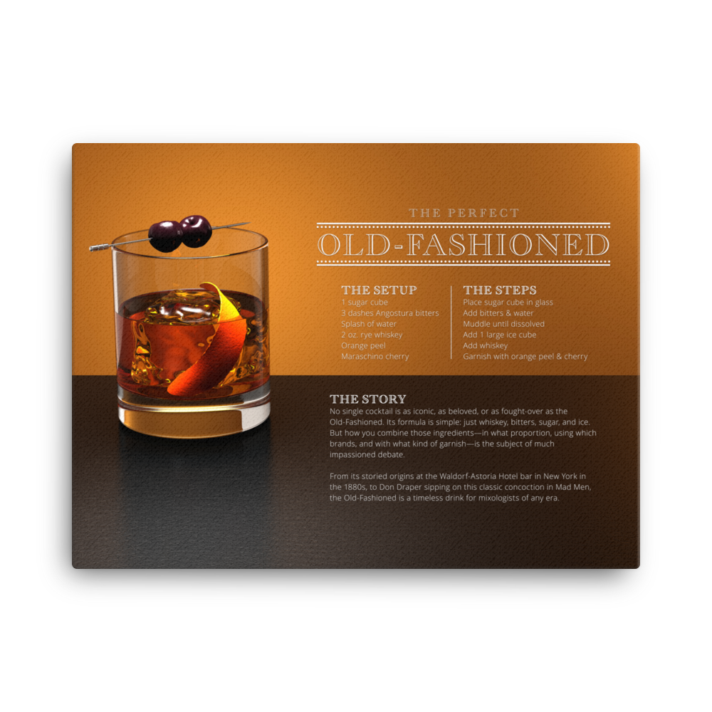 The Perfect Old Fashioned (Canvas)