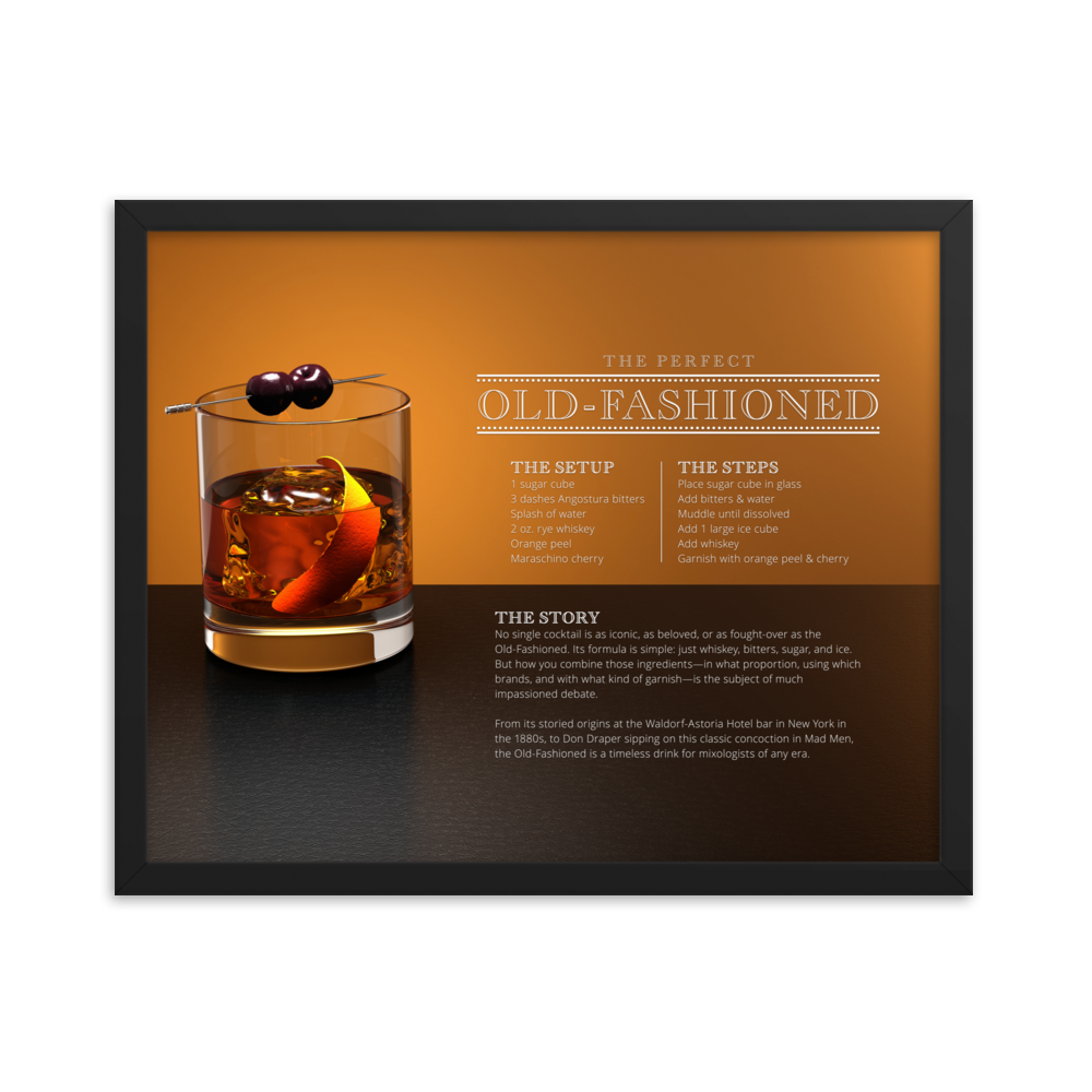 The Perfect Old Fashioned (Framed)