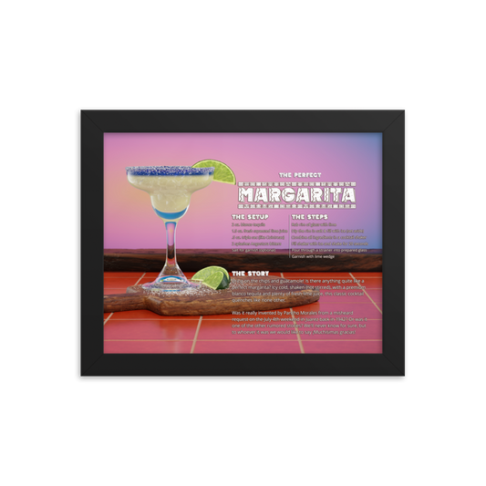 The Perfect Margarita (Framed)