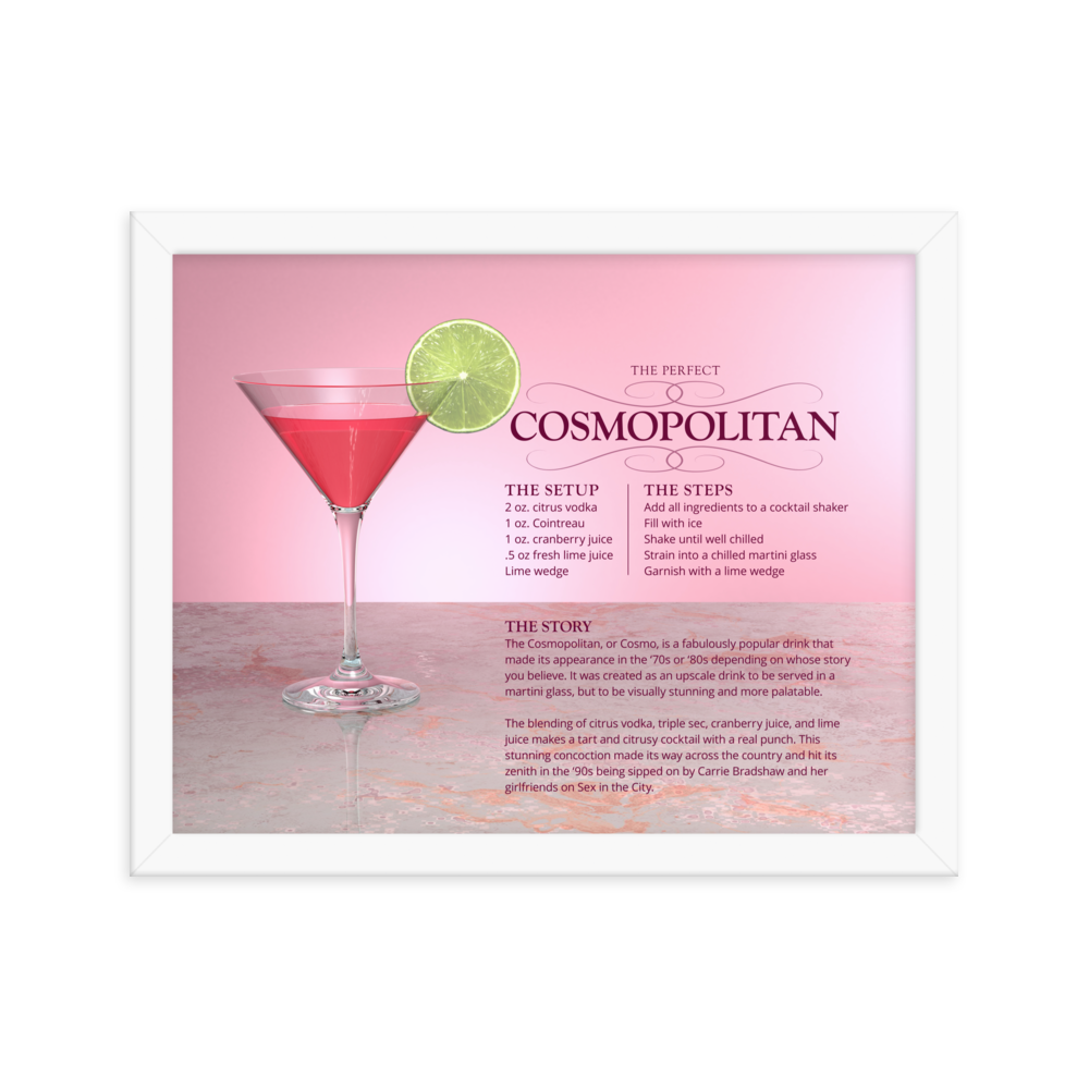 The Perfect Cosmopolitan (Framed)