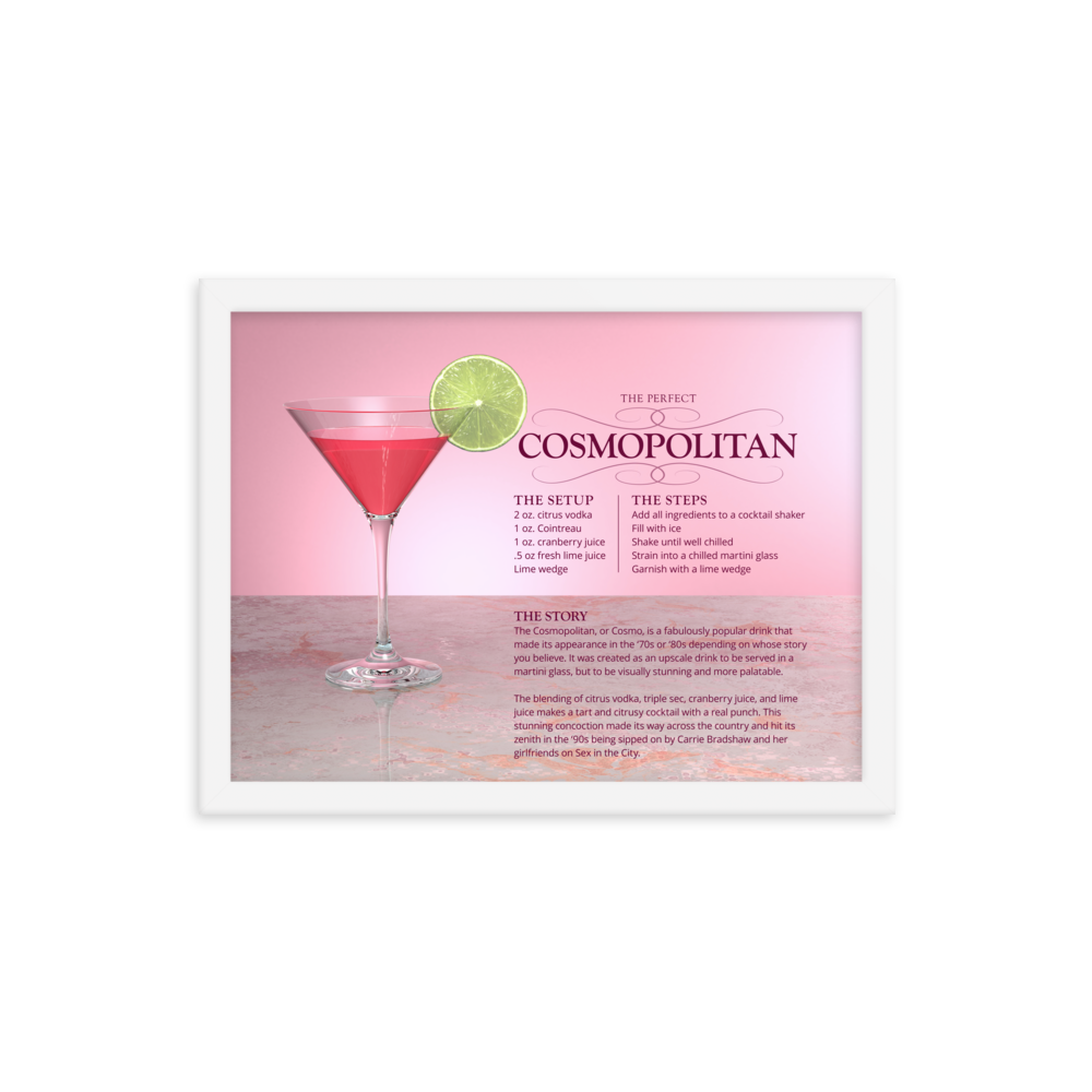 The Perfect Cosmopolitan (Framed)