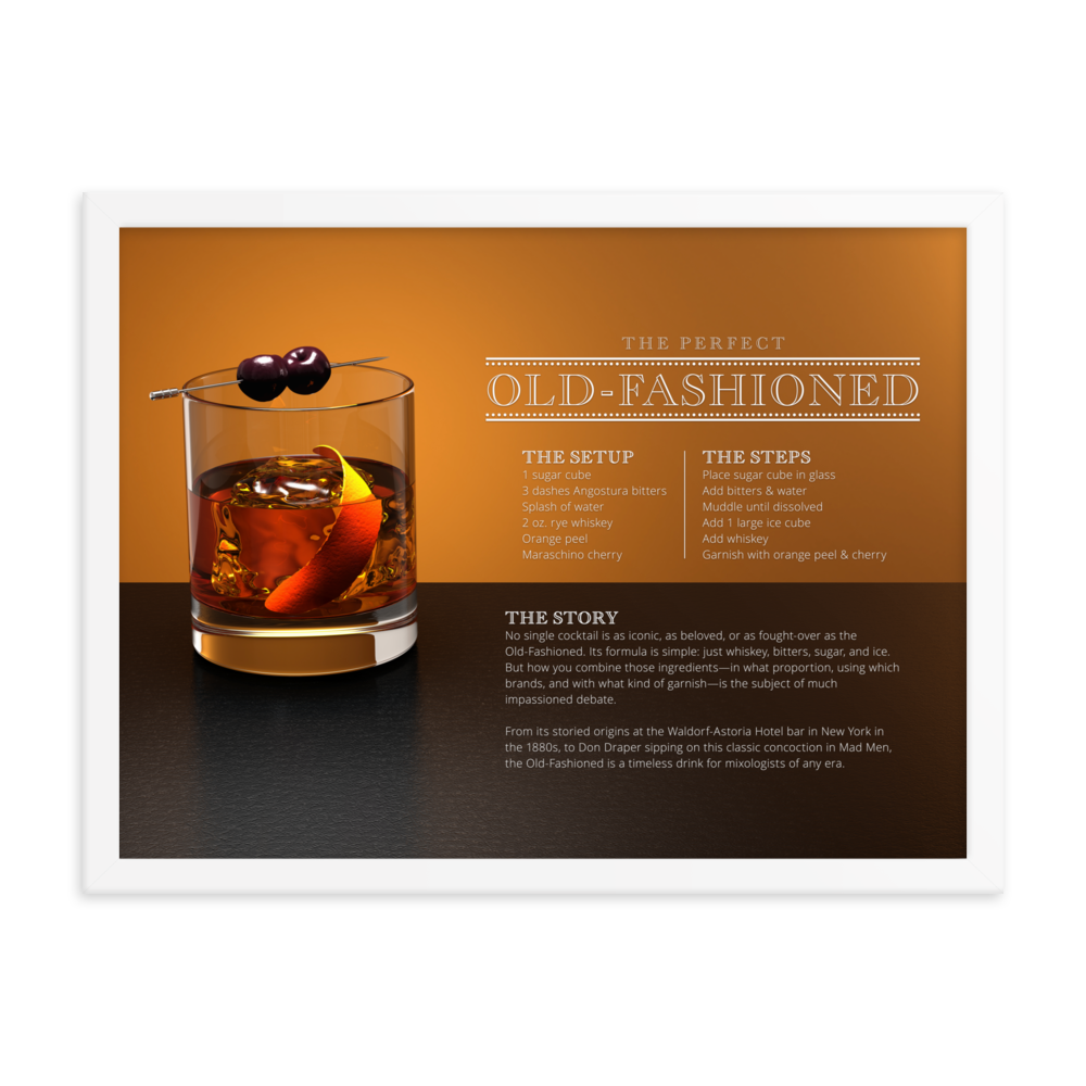 The Perfect Old Fashioned (Framed)