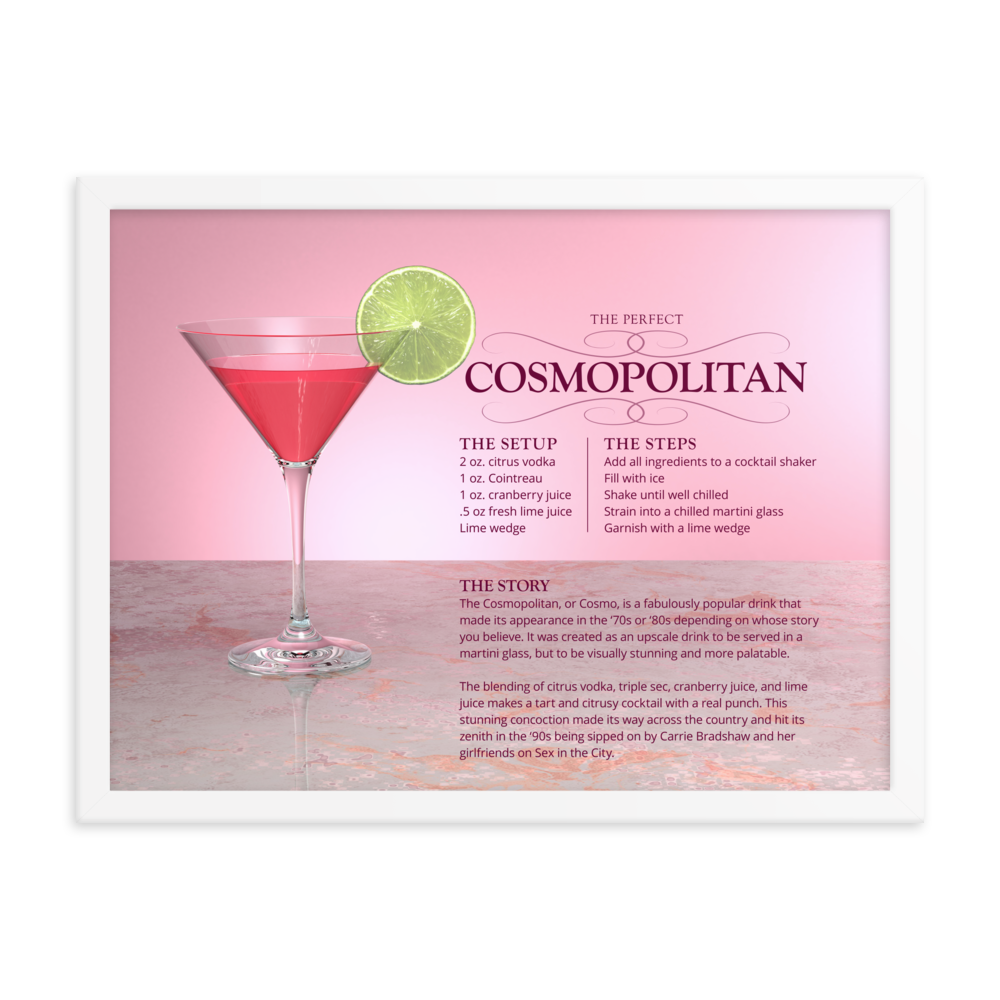 The Perfect Cosmopolitan (Framed)