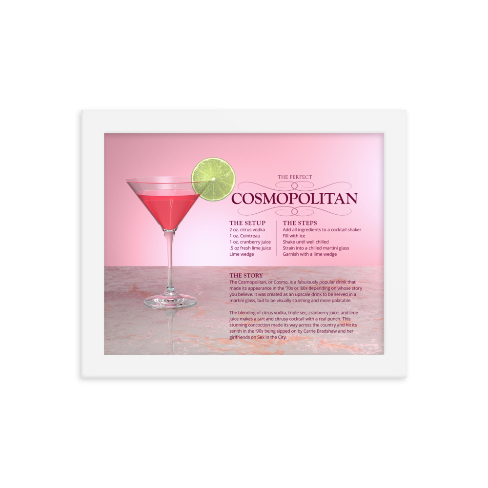 The Perfect Cosmopolitan (Framed)