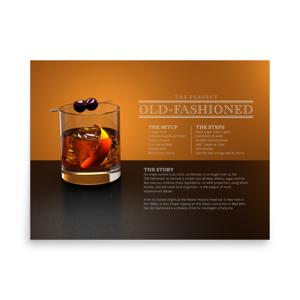 The Perfect Old Fashioned (Poster)