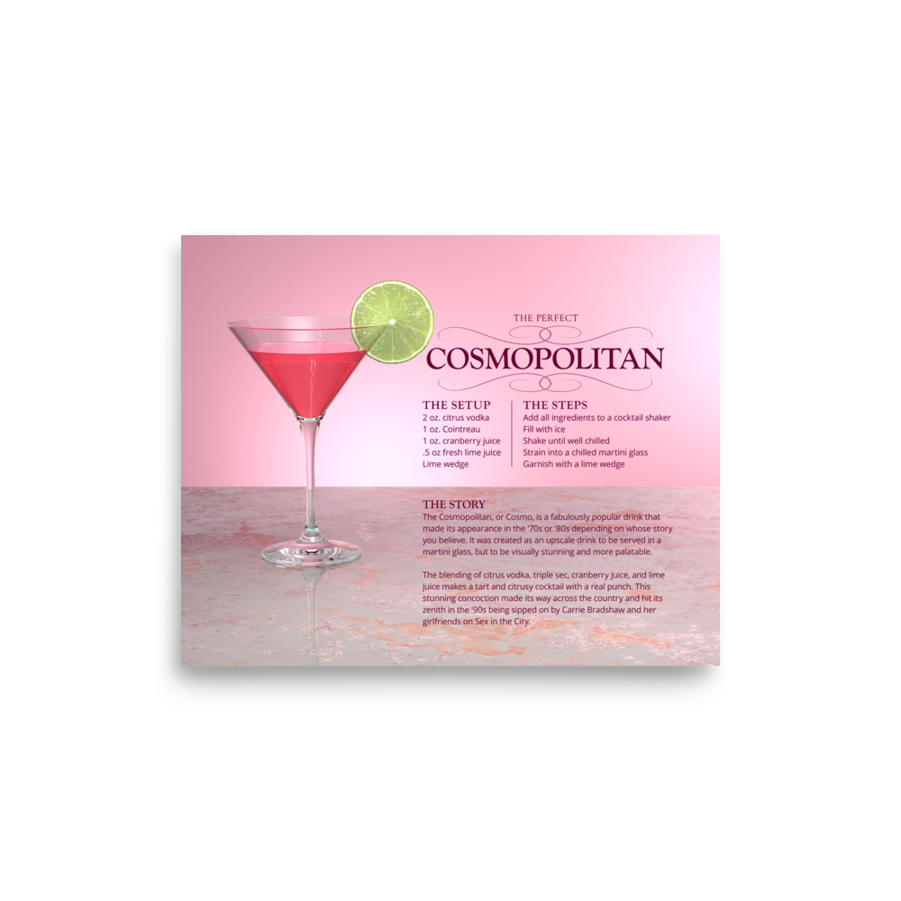 The Perfect Cosmopolitan (Poster)